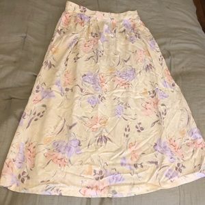 Vintage Maxi Skirt